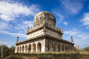 Qutb Shahi Tombs historical walking tour in Hyderabad